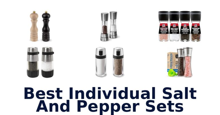 best individual salt and pepper sets