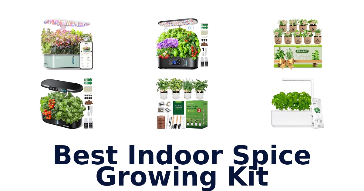 best indoor spice growing kit