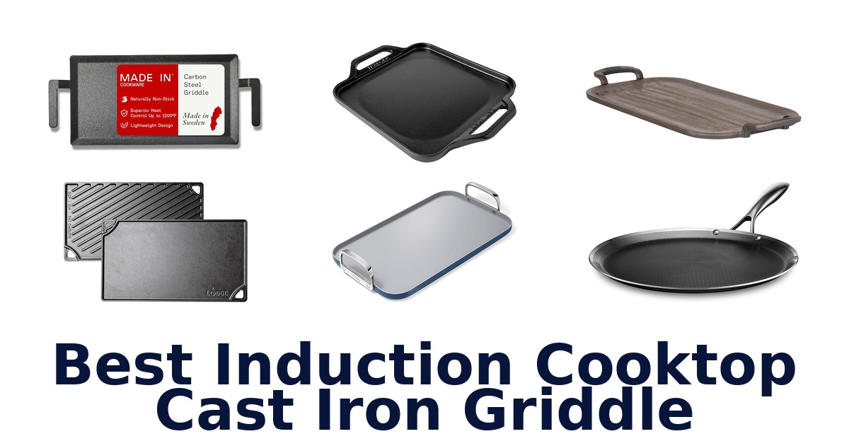 best induction cooktop cast iron griddle