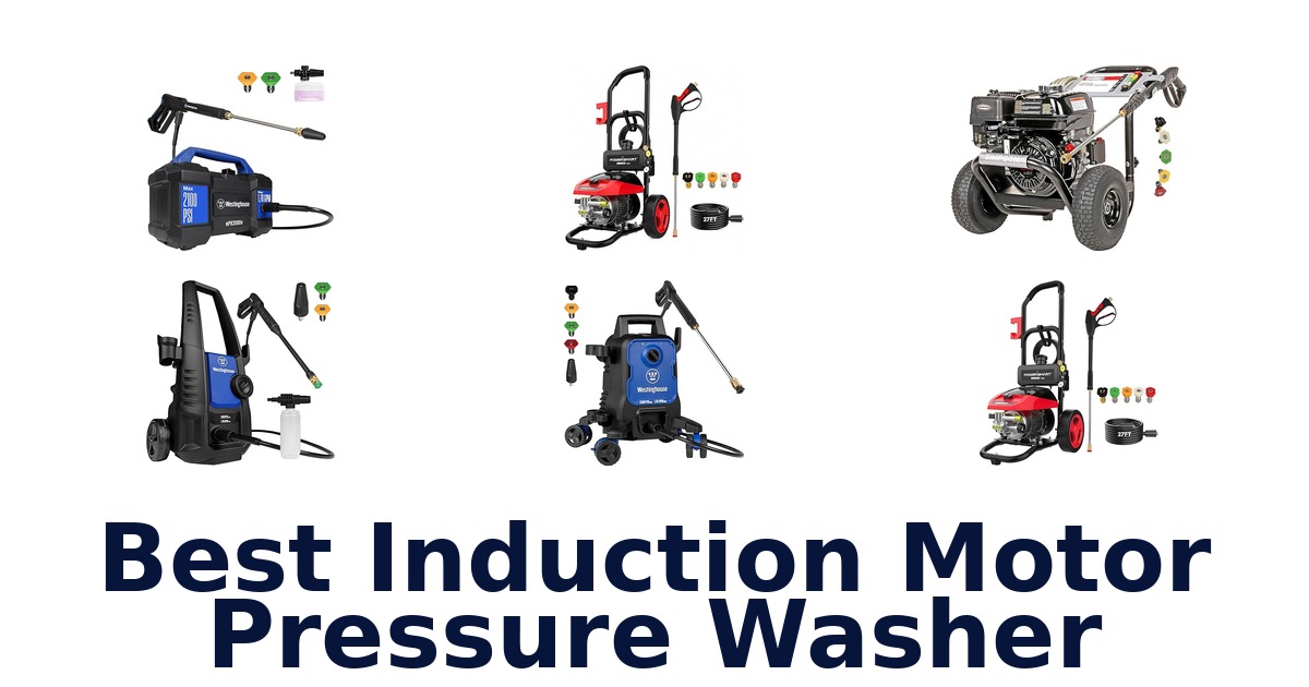 best induction motor pressure washer