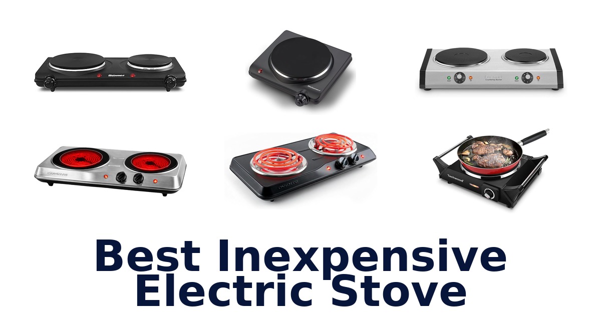 best inexpensive electric stove