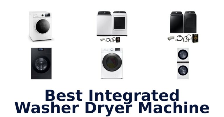 best integrated washer dryer machine