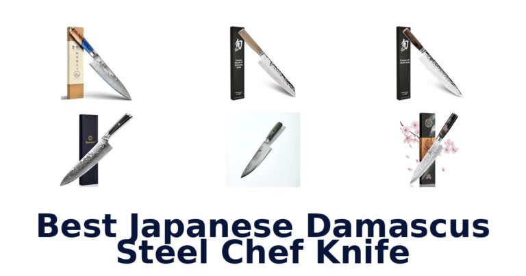 best japanese damascus steel chef knife
