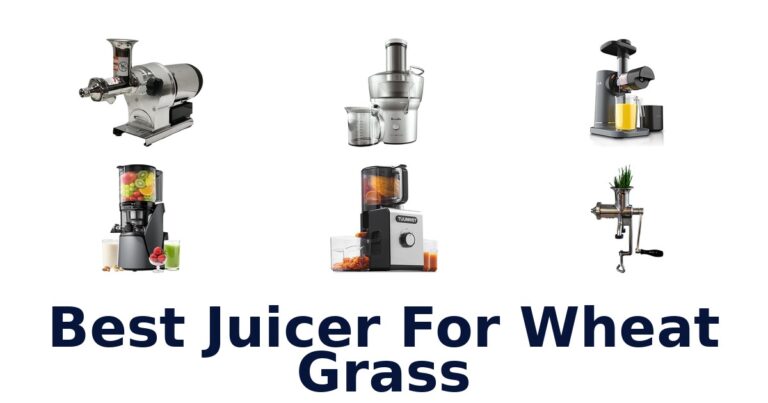 best juicer for wheat grass