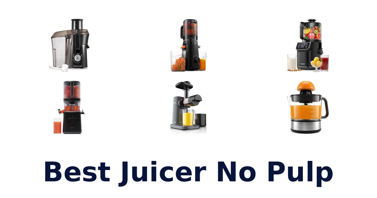 best juicer no pulp
