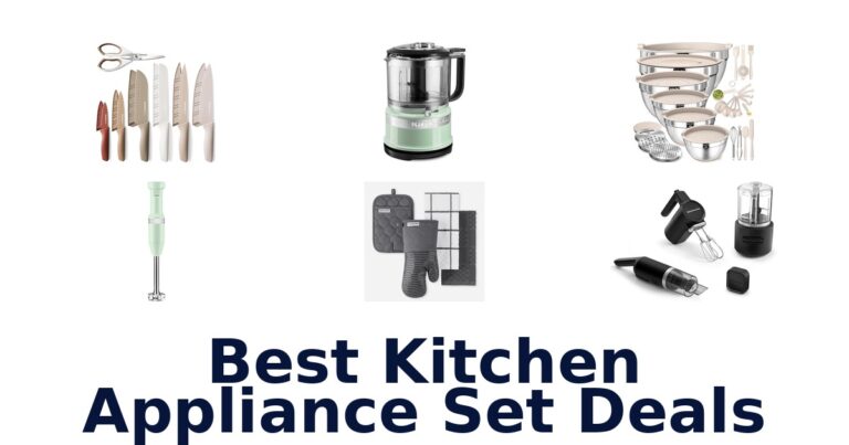 best kitchen appliance set deals