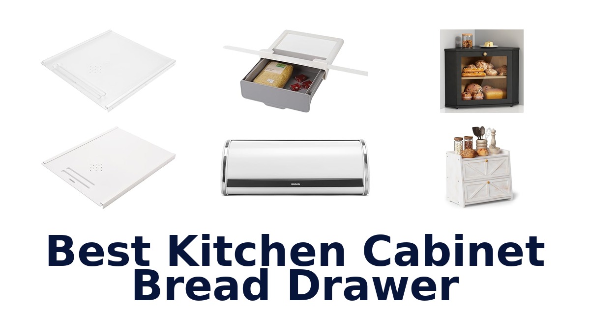 best kitchen cabinet bread drawer