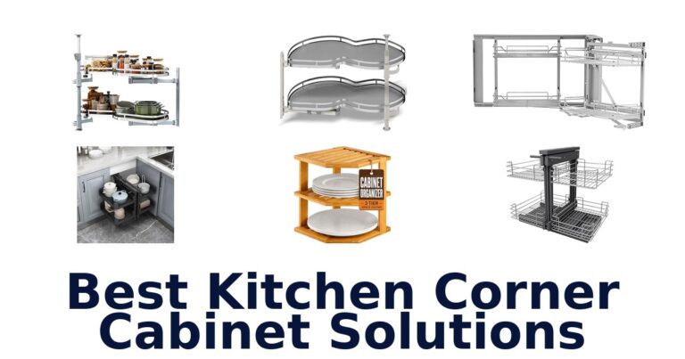 best kitchen corner cabinet solutions