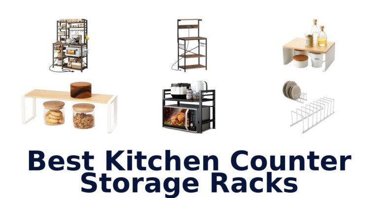 best kitchen counter storage racks