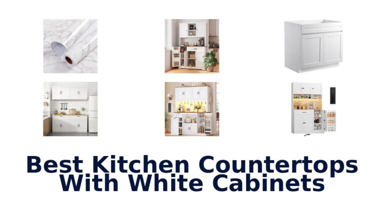 best kitchen countertops with white cabinets