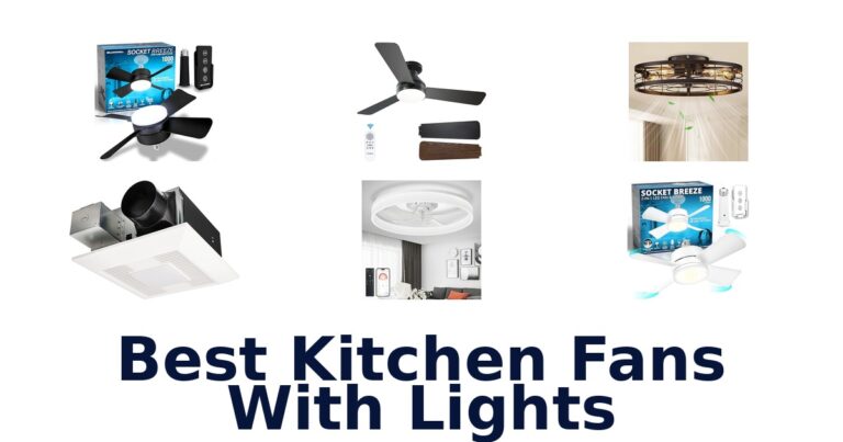 best kitchen fans with lights