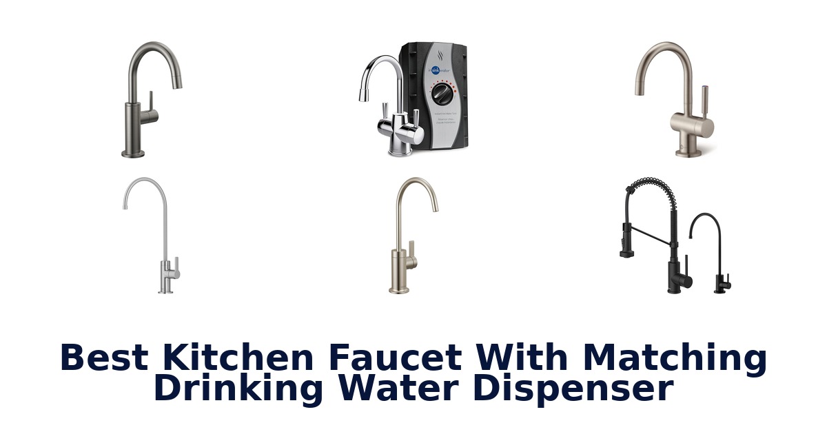 best kitchen faucet with matching drinking water dispenser