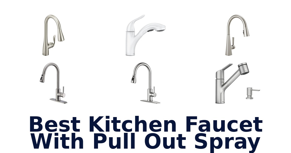 best kitchen faucet with pull out spray