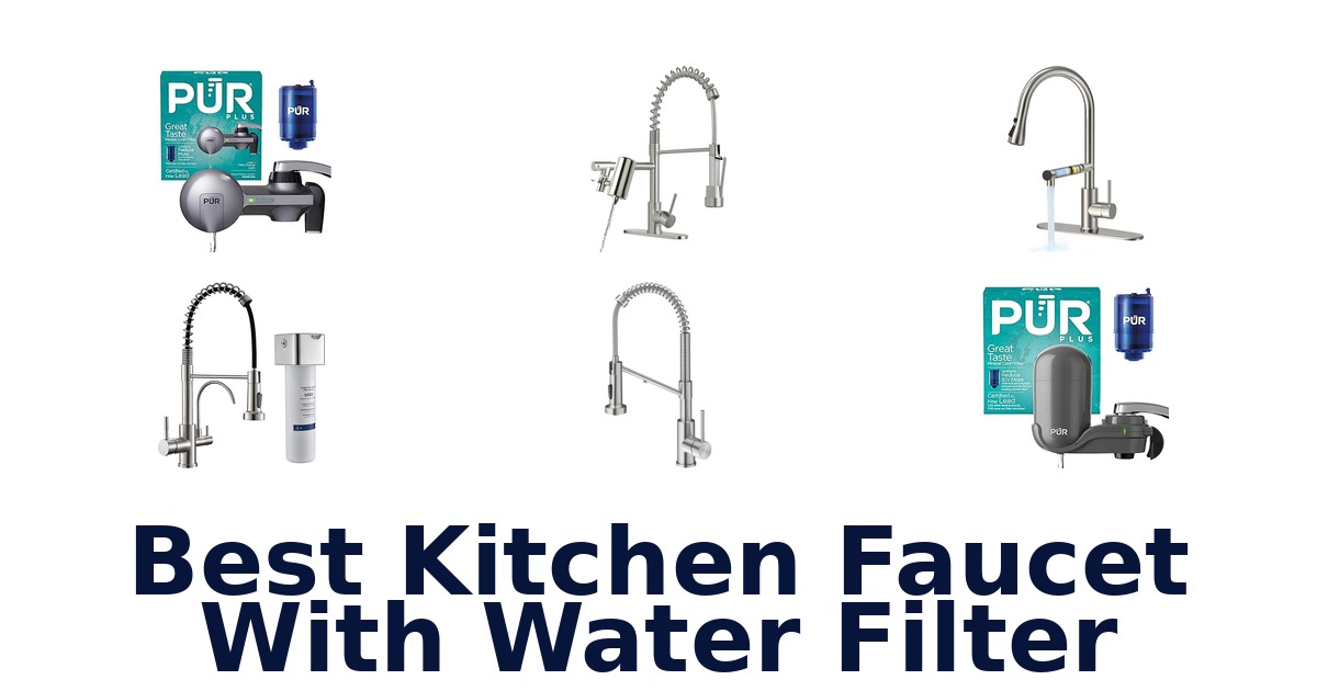 best kitchen faucet with water filter