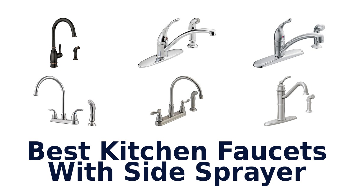 best kitchen faucets with side sprayer