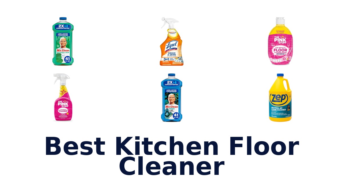 best kitchen floor cleaner