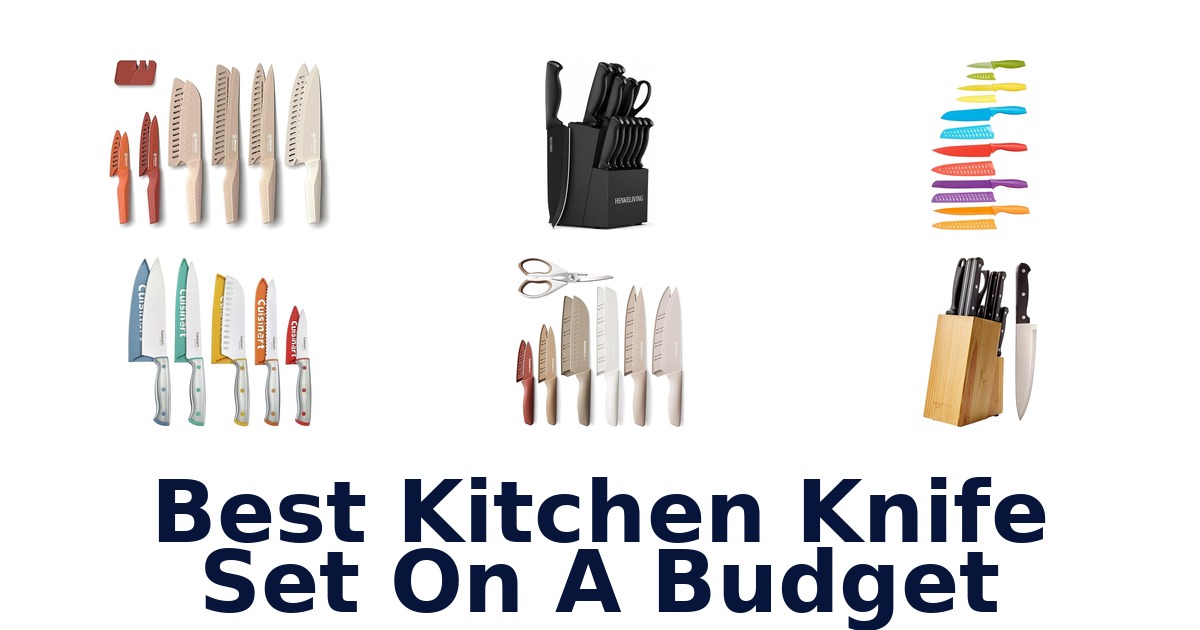 best kitchen knife set on a budget
