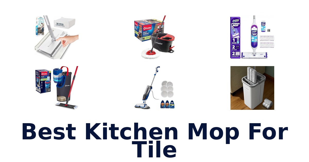 best kitchen mop for tile