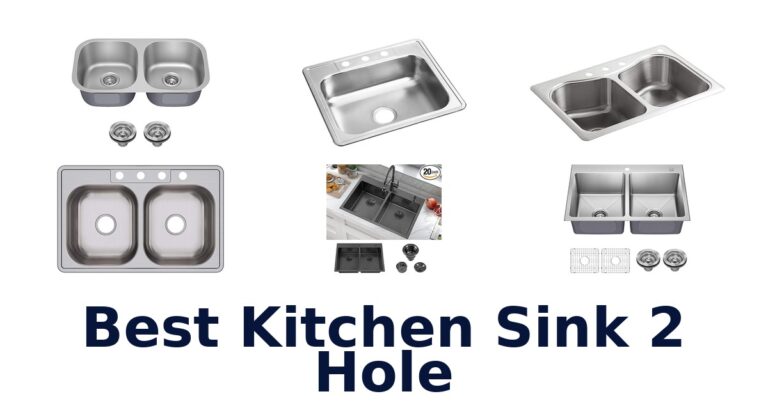 best kitchen sink 2 hole