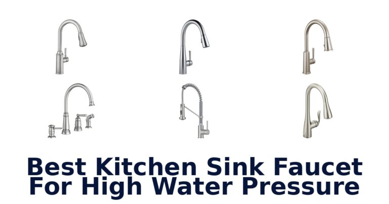best kitchen sink faucet for high water pressure