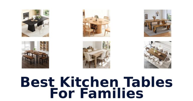 best kitchen tables for families