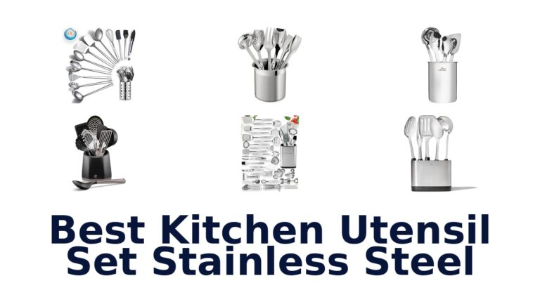 best kitchen utensil set stainless steel
