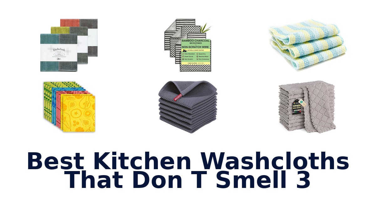 best kitchen washcloths that don t smell 3