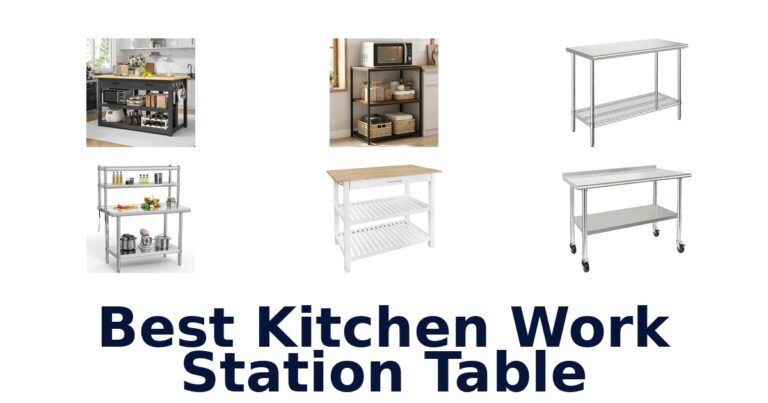 best kitchen work station table
