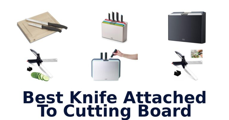 best knife attached to cutting board