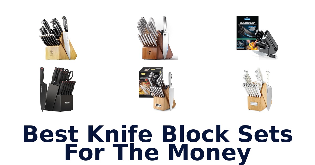 best knife block sets for the money