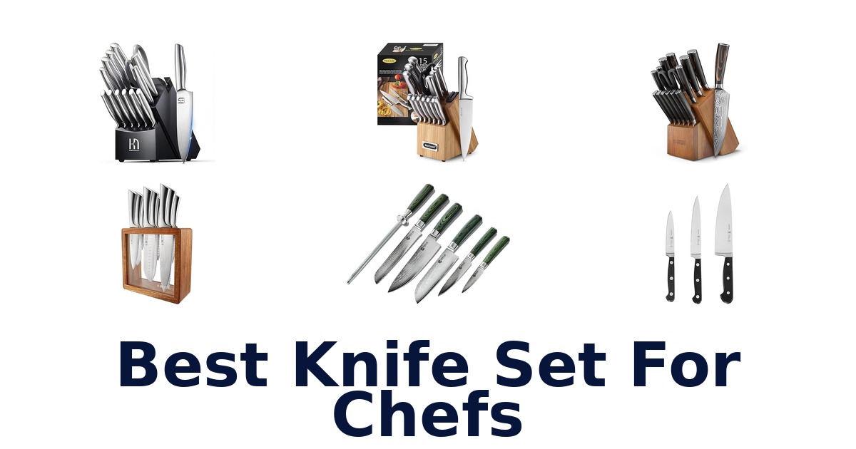 best knife set for chefs