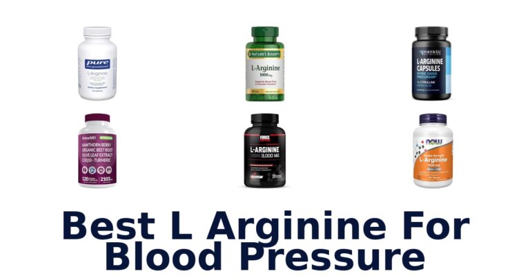 best l arginine for blood pressure