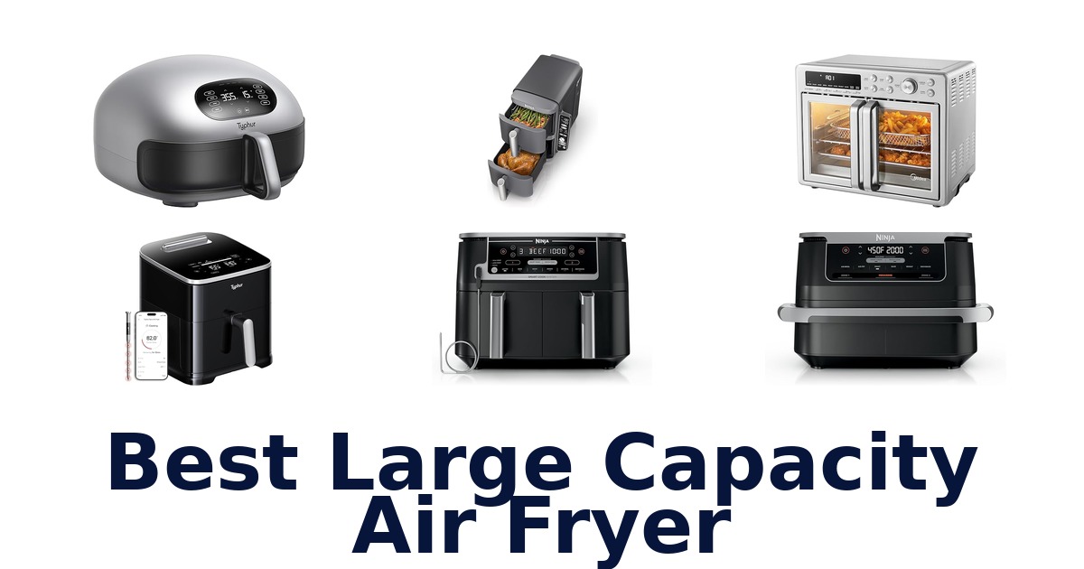 best large capacity air fryer