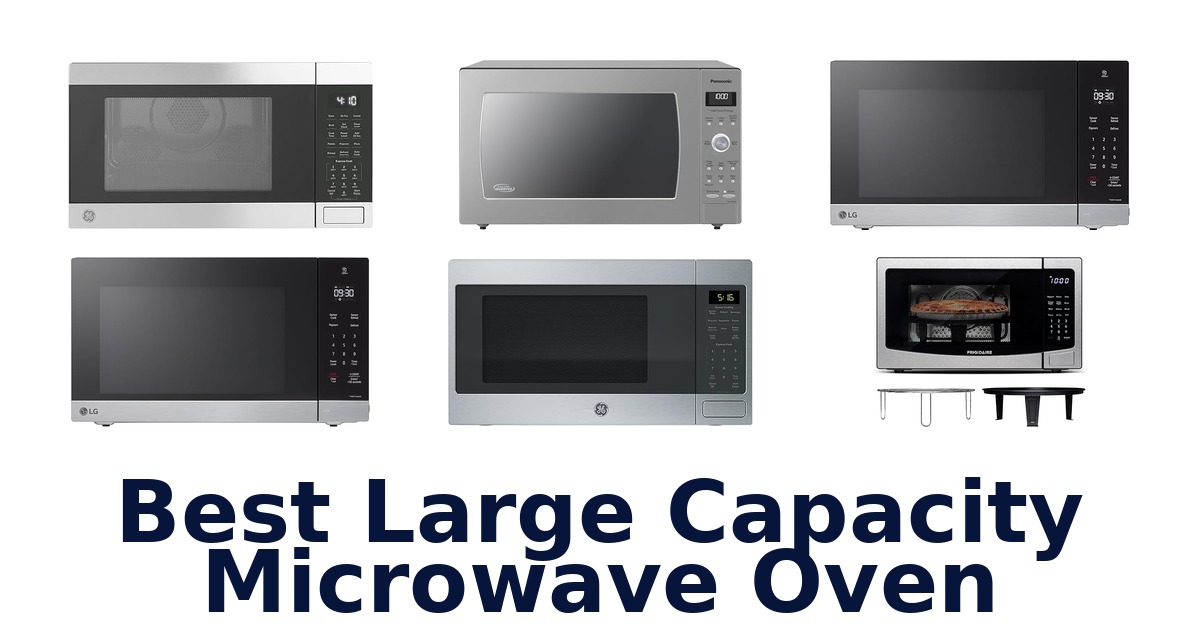 best large capacity microwave oven