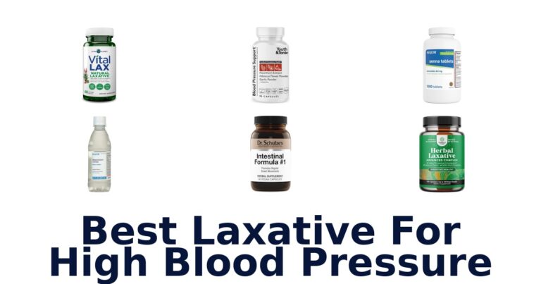 best laxative for high blood pressure