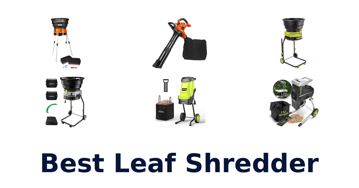 best leaf shredder