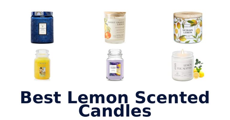 best lemon scented candles