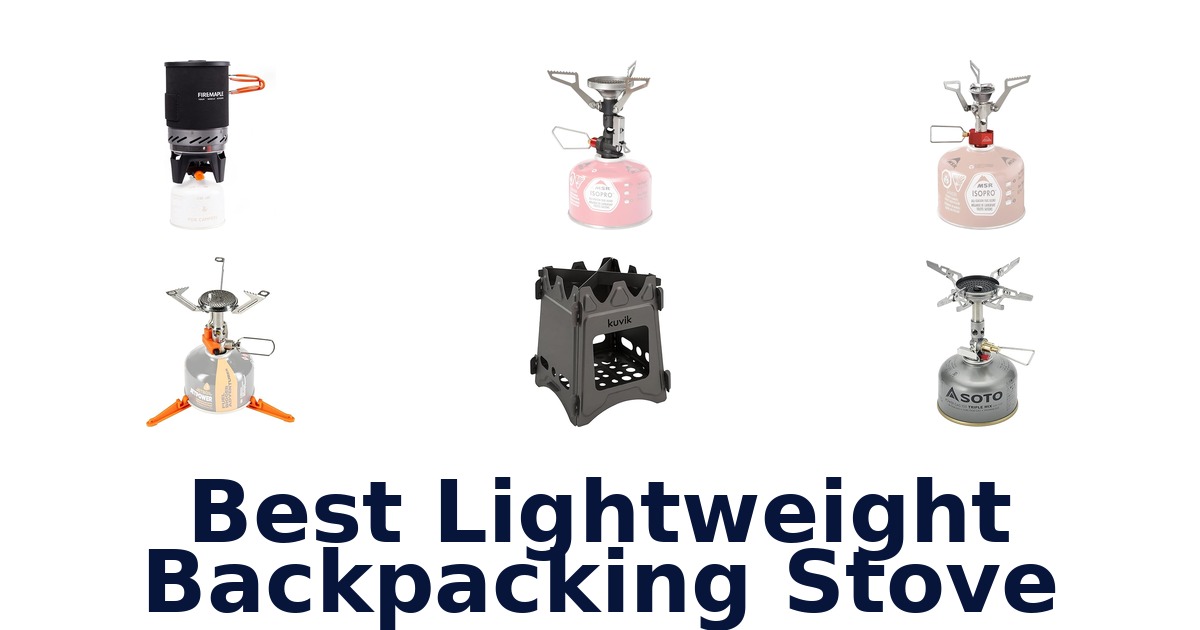 best lightweight backpacking stove