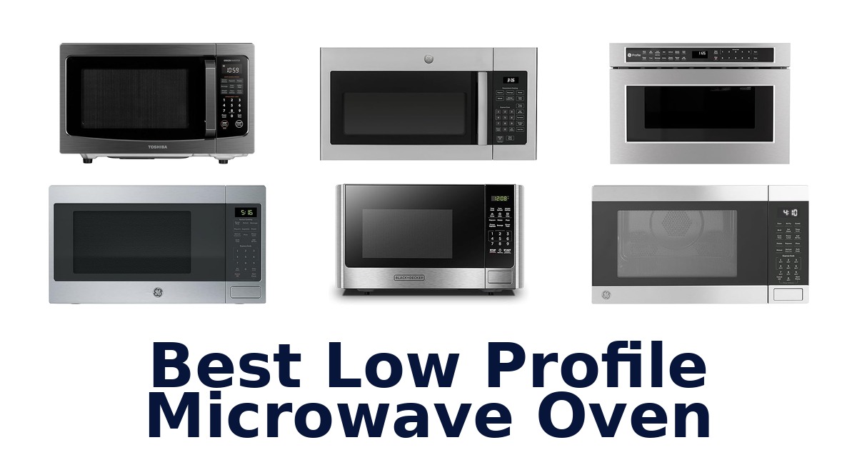 best low profile microwave oven