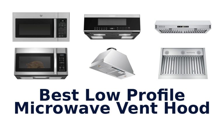 best low profile microwave vent hood