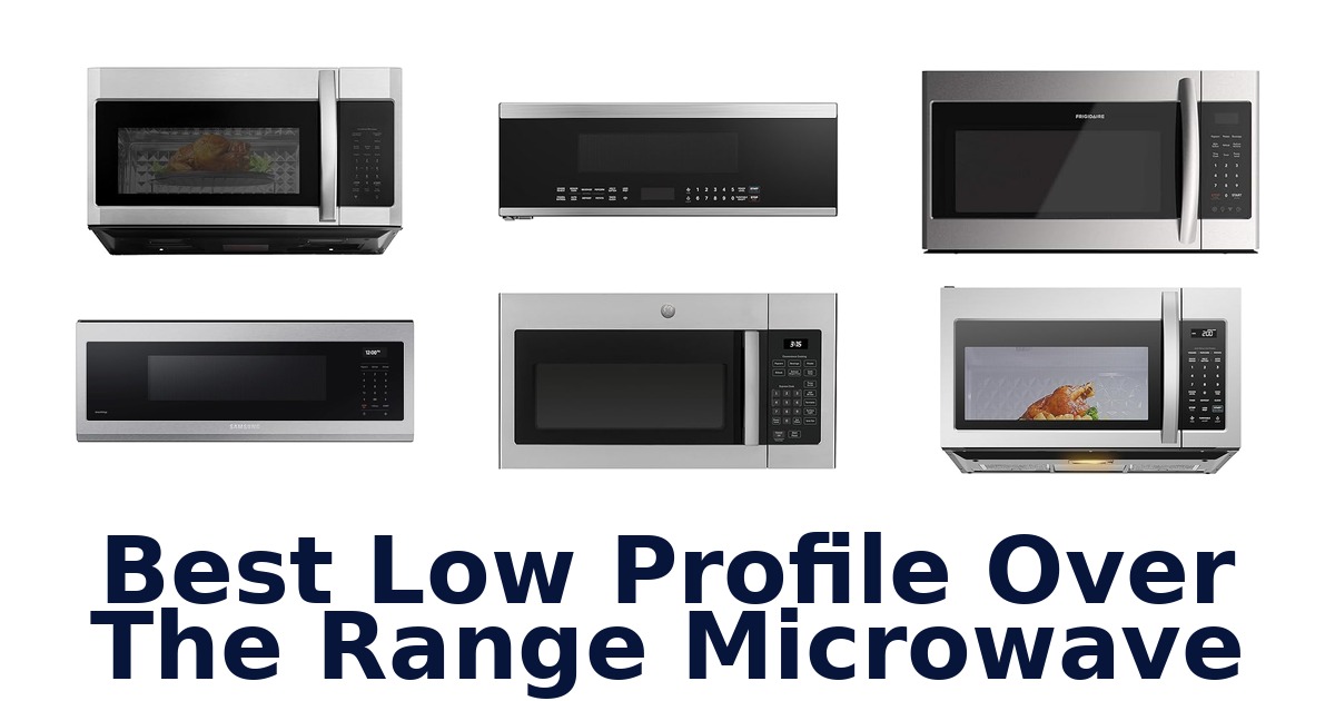 best low profile over the range microwave