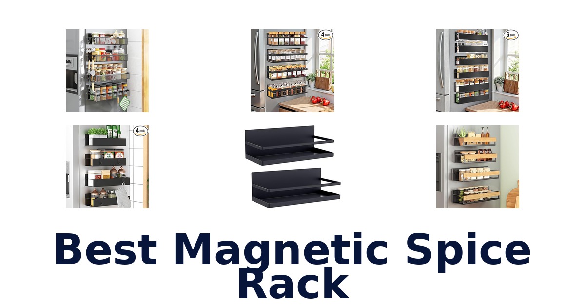 best magnetic spice rack