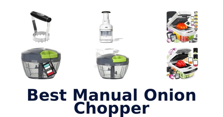 best manual onion chopper