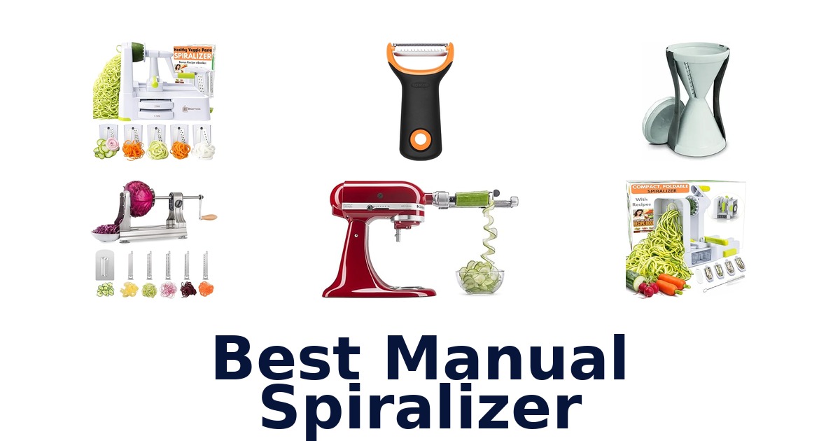 best manual spiralizer