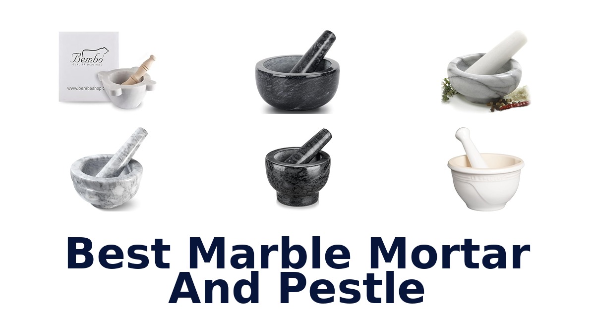 best marble mortar and pestle