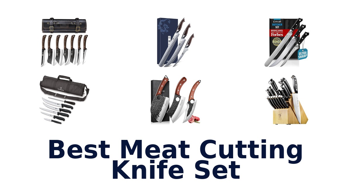 best meat cutting knife set