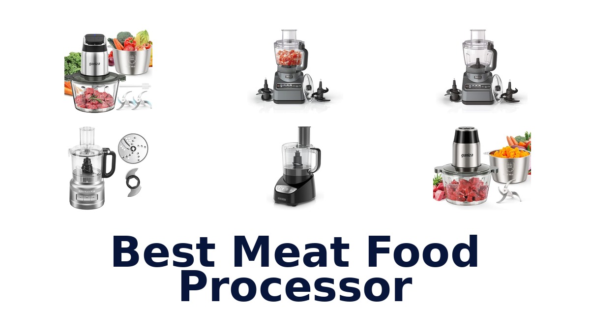 best meat food processor