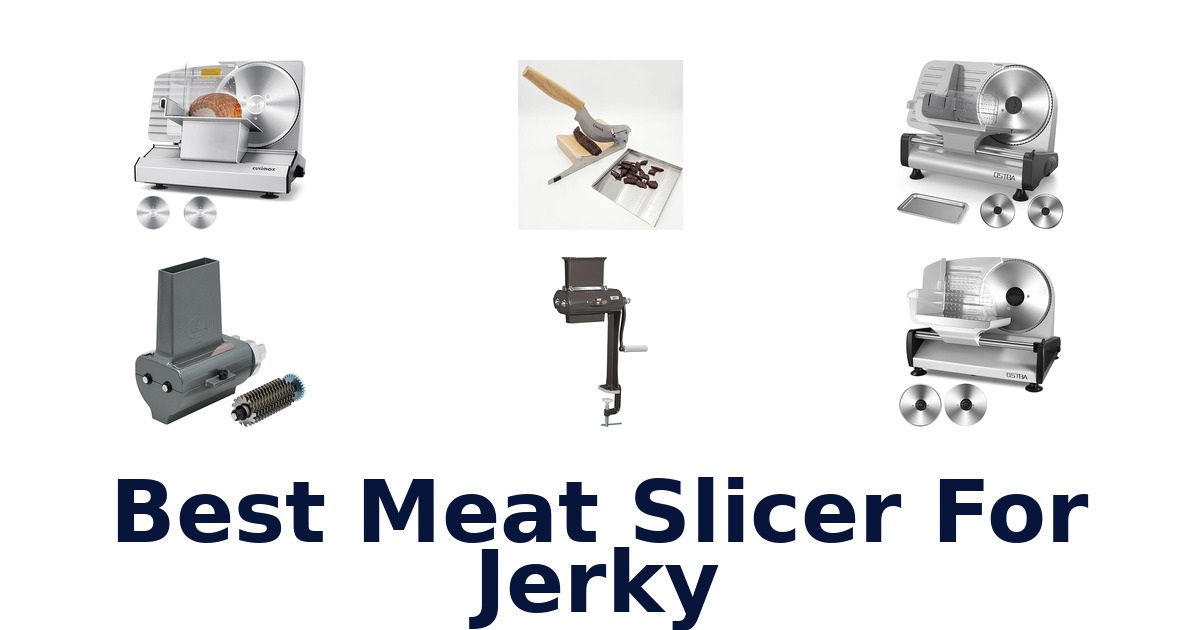 best meat slicer for jerky