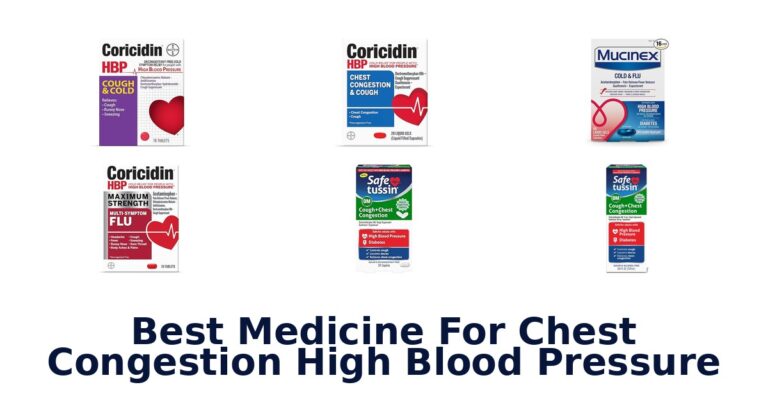 best medicine for chest congestion high blood pressure