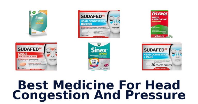 best medicine for head congestion and pressure